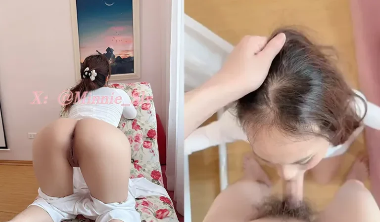 Minnie – Em slave thích bú cu trong tà áo trắng